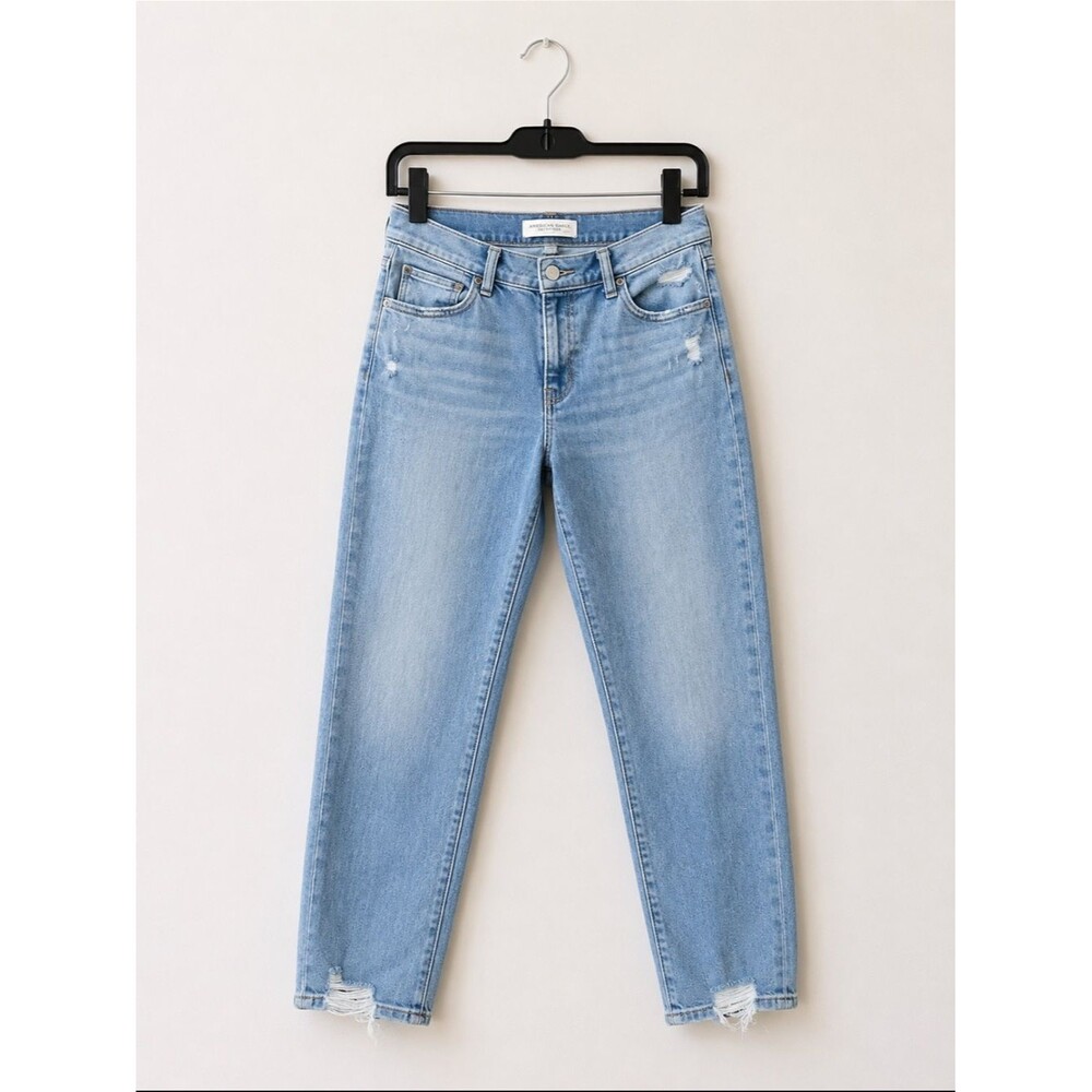 Abercrombie Curve Love Super Skinny Ankle Jeans Womens 28/6 High Rise Light Wash
